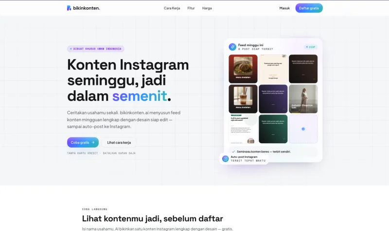 Bintang Miftaqul Huda - BikinKontenAI